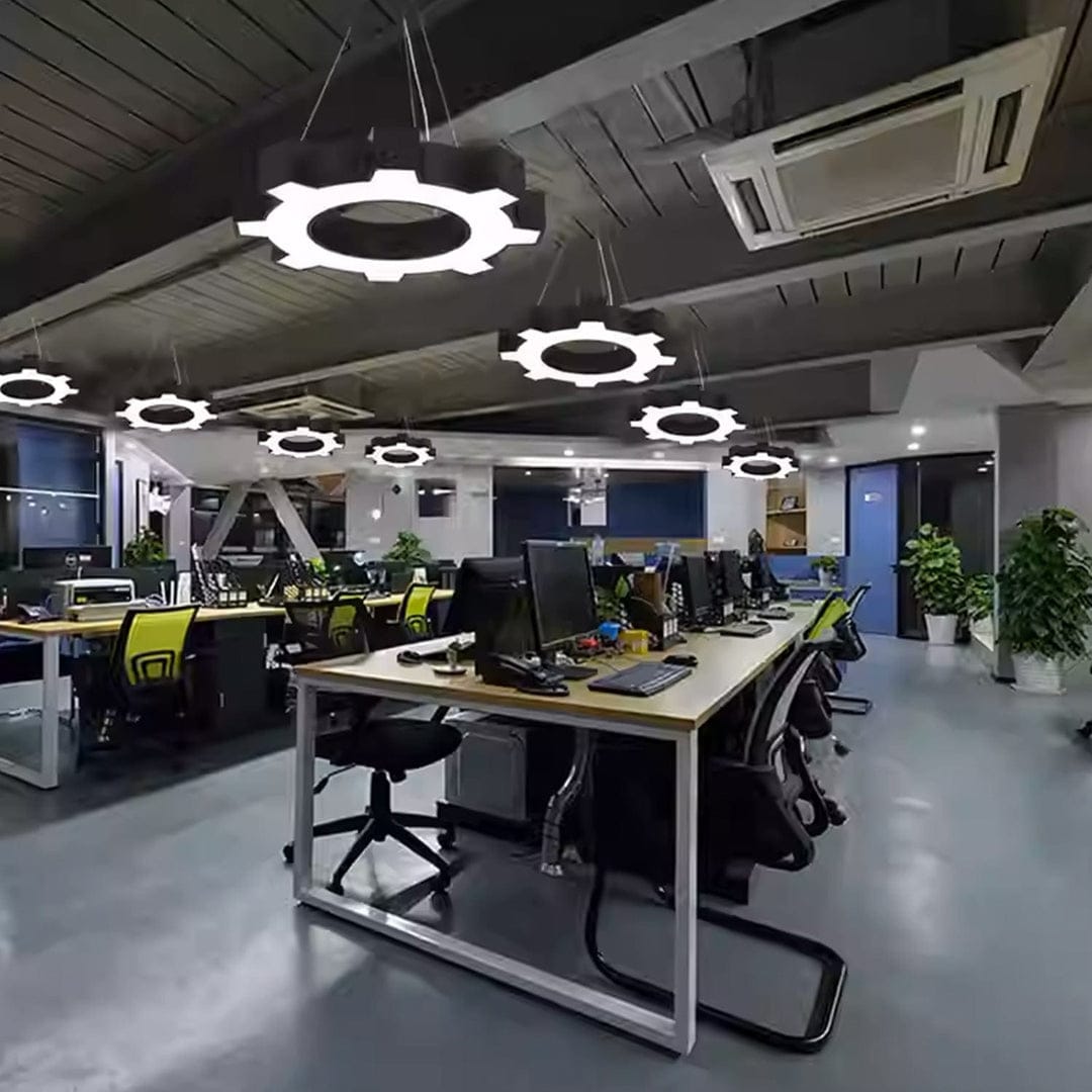 Hexagonal LED installation